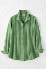 Summer Light Button-Front Tunic