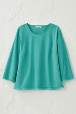 Summer Light Fringed Top
