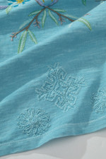 Bright Meadow Embroidered Tee