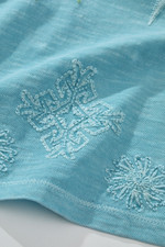 Bright Meadow Embroidered Tee