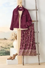 Meadow Melody Crinkle Skirt