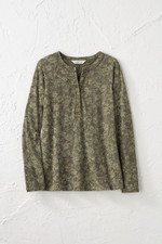 Prairie Floral Henley Tee