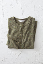 Prairie Floral Henley Tee