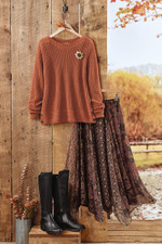 Elara Shaker Sweater