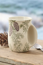 Pine Cone Handwarmer Mug