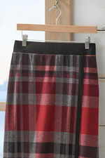 Rustic Charm Plaid Skirt