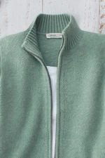 Plush Zip Cardigan