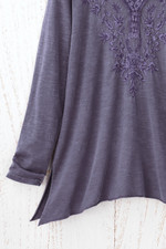 Alanna Embroidered Knit Tunic