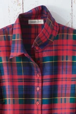 Cheerful Celebration Plaid Tunic