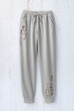 Easy Times Floral Joggers - Coldwater Creek