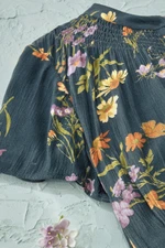 Flower Time Crinkle Dress