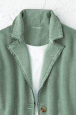 French Terry Knit Blazer