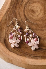 Trailing Flowers Drop Earrings