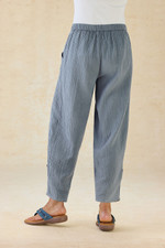 Better With Buttons Gauze Lantern Pants
