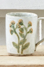 Painterly Floral Mug Set, Set of 4