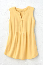 Lovely Layers Pintuck Tank