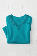 Touch of Lace Knit Top