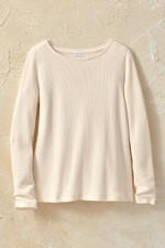 Easy Waffle Long-Sleeve Tee