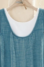 Vintage-Wash Gauze Jumper
