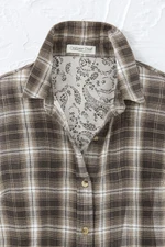 Plaid & Paisley Double Cloth Shirt