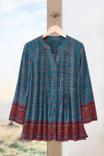 Bordering on Medallions Tunic