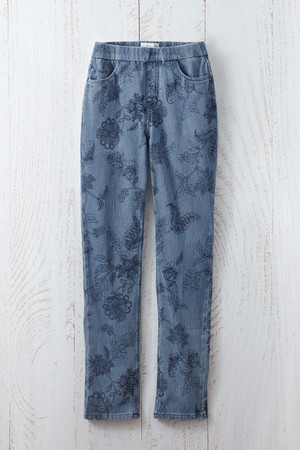Impressions Knit Denim Leggings