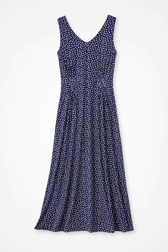 knee length dresses for ladies Seraphina Dress - Rosso Lantana Floral main image 1