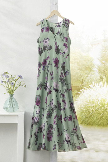 green emerald velvet dress coldwater creek Size 6 Brown Print Dress  Renee's Resale Clothing Outlet