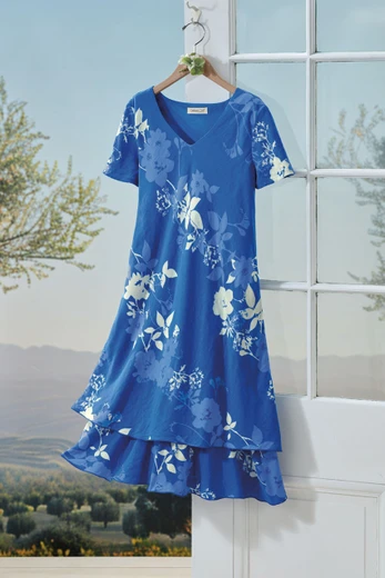 Botanical Muse Knit Dress - Coldwater Creek Botanical Muse Knit Dress - Coldwater Creek