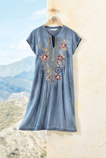 slim fit dress slacks MissJophiel One Shoulder Long Sleeves Floral Embroidery Sage Green Dress with Slit Other / Tea Length / US2 main image 1