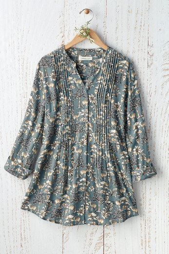Signs of Spring Tunic - Coldwater Creek