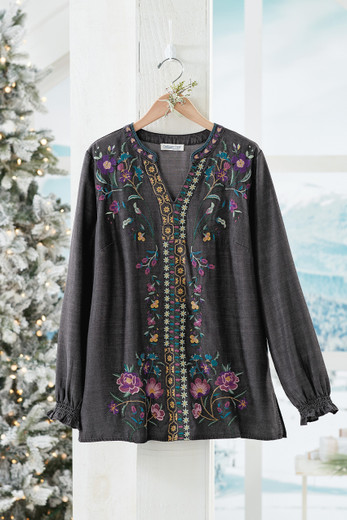 Vintage Lace Touch Top - Coldwater Creek