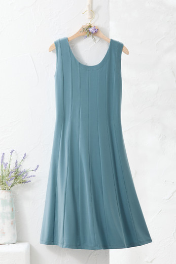 sachin and babi light blue dress Coldwater Creek Women Tencel Dress Costco main image 1