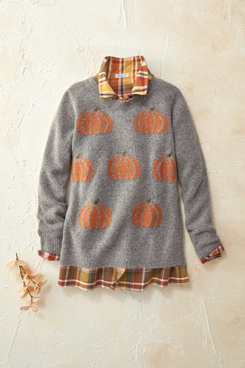 Pumpkin Grove Sweater - Coldwater Creek