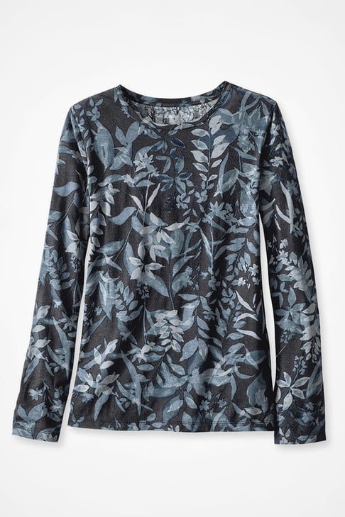 Shadow Leaf PrimaKnit® Long Sleeve Tee