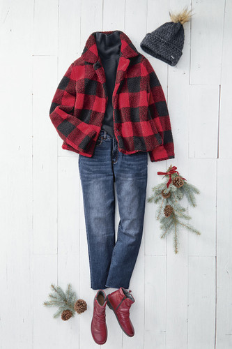 Buffalo Plaid Jacket - Coldwater Creek