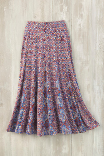 Button-Front Tencel™ Maxi Skirt - Coldwater Creek