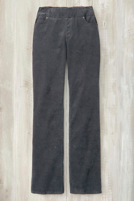 Kay Unger - Pull-on scuba ankle pants with front seam. Colour: black. Size:  s