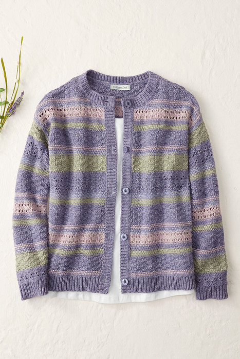 ★on&on★ Stripe Color Mix Cardigan NEK4SD250 art-of-the-stripe-