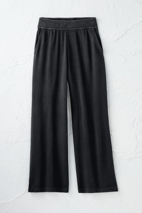 ★E.B.M★ Wide Culotte Pants EMP3WPT010 maison Jules Womens Wide Leg Culotte Pants, Black, XX-Small