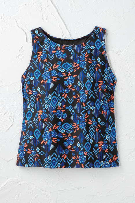 Free Spirit Tulip-Hem Tankini Top - Coldwater Creek