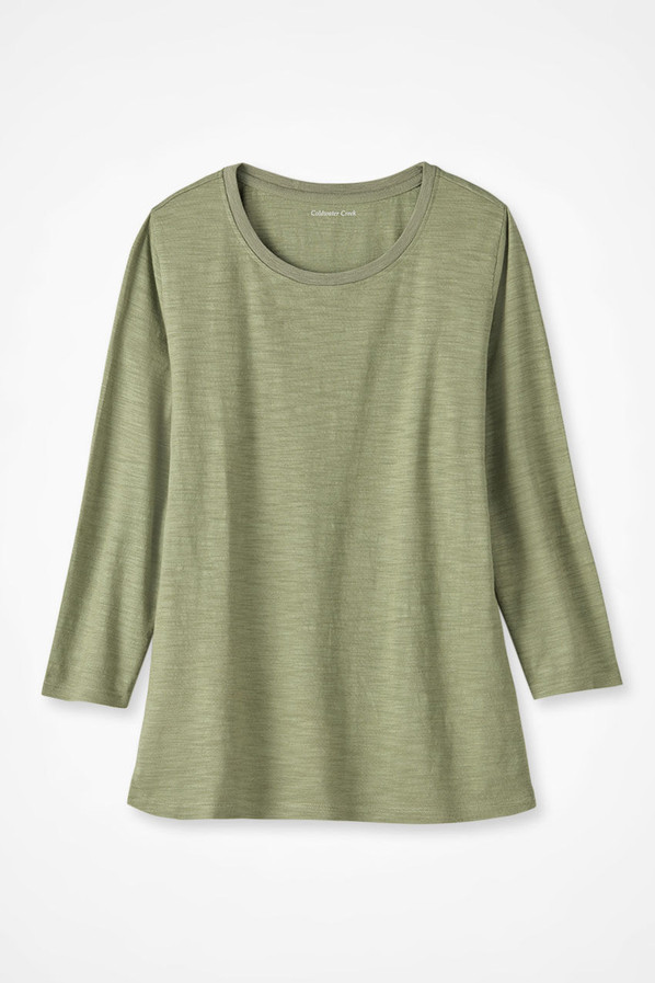 Just Right Slub Knit Tee