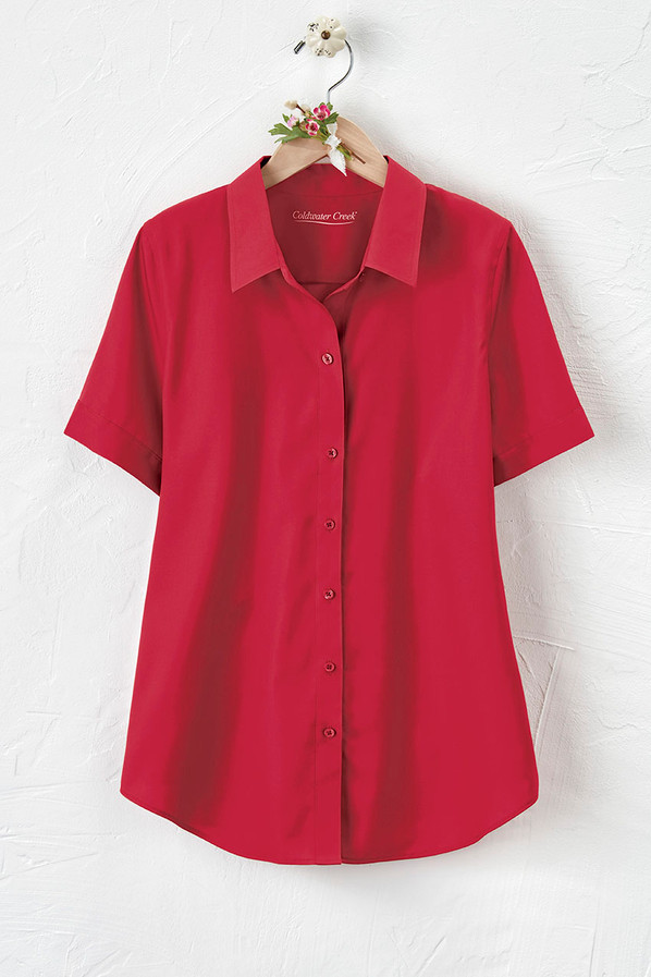 No-Iron Short-Sleeve Shirt