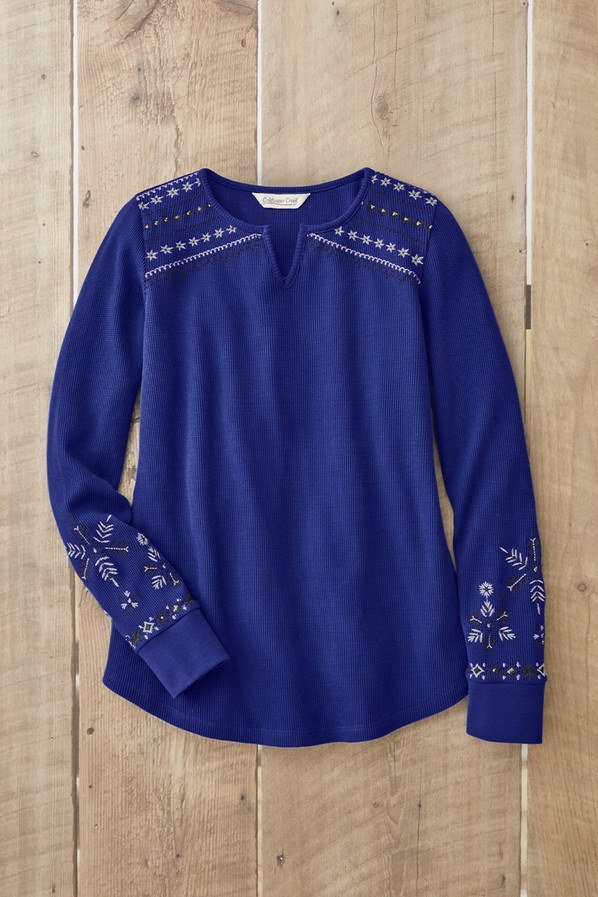 Wintertide Waffle Tee
