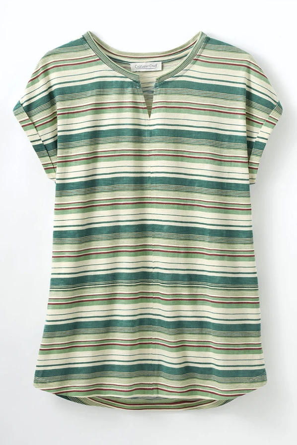 Ombré Sunset Slub Tee