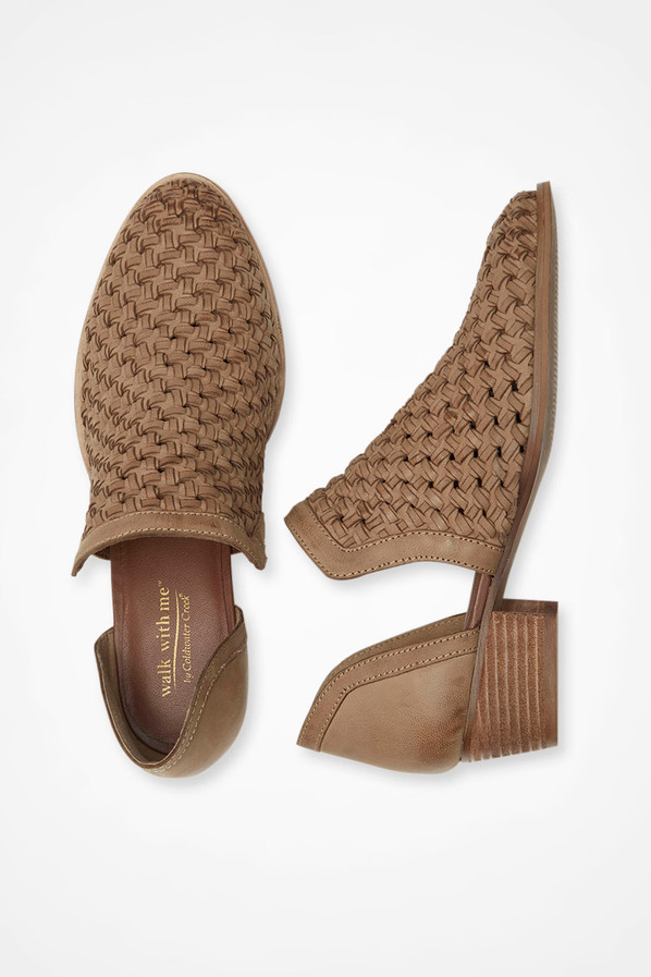 Heartland Leather Slip-Ons by Walk With Me™