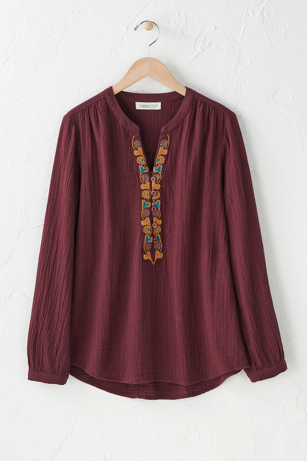 Cascadia Summer Breeze Gauze Pullover