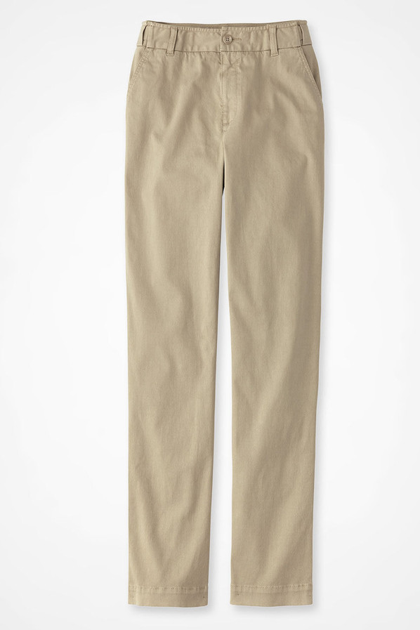 Hidden Stretch-Waist Chinos