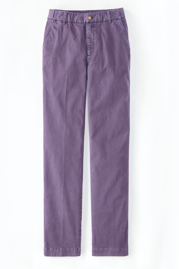 Hidden Stretch-Waist Chinos
