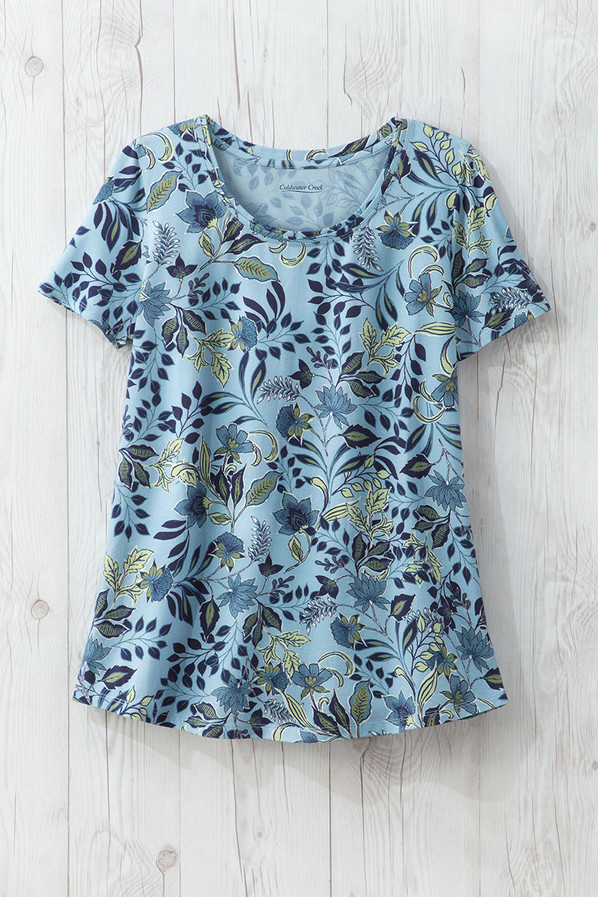 Botanical Glow PrimaKnit® Tee